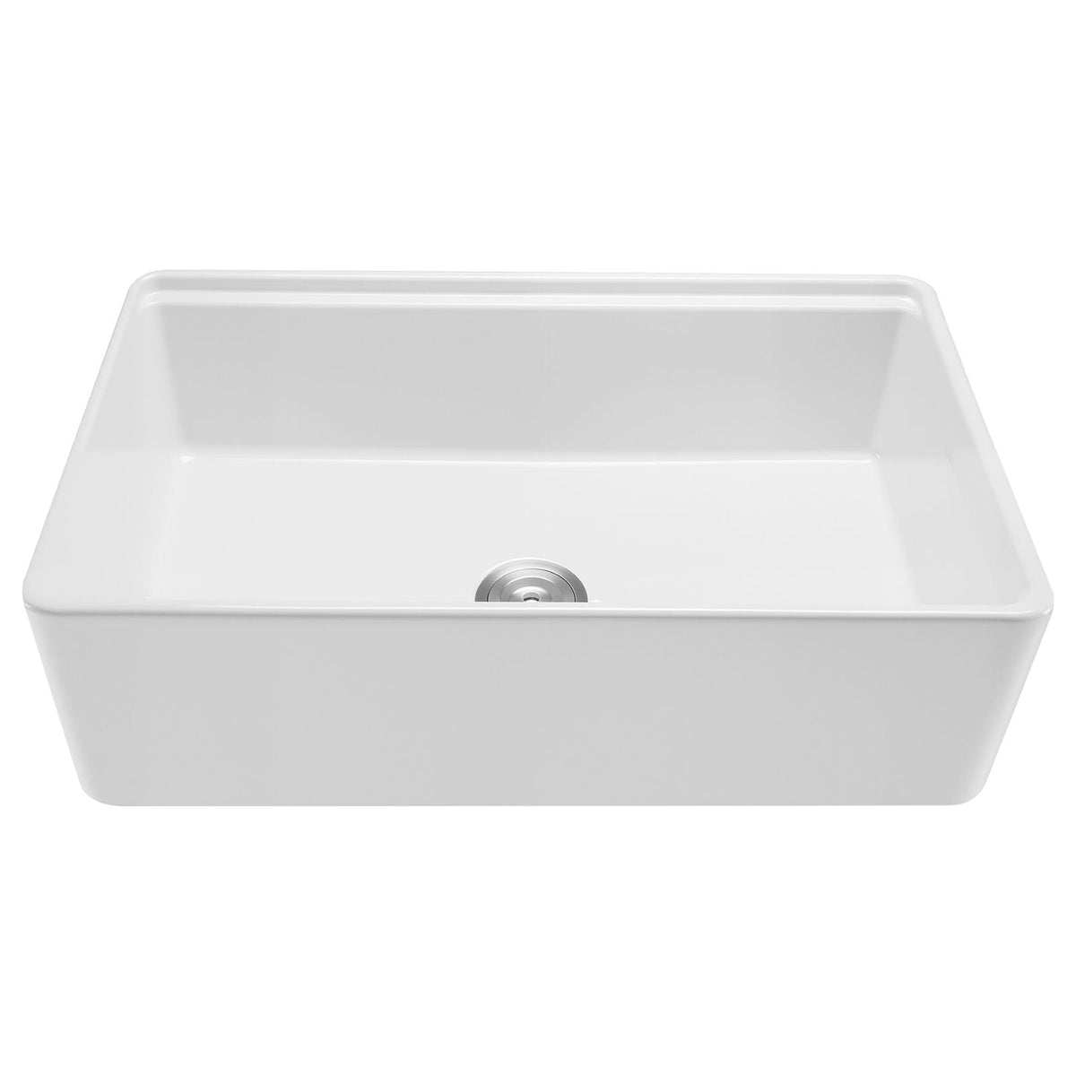 32.5x20 inch Farmhouse Sink, White Sink Workstation, Fireclay Undermount Basins, Apron Front Single Bowl Basin with Multiple Accessories, Large Capacity Household Dishwasher Sinks for Kitchen