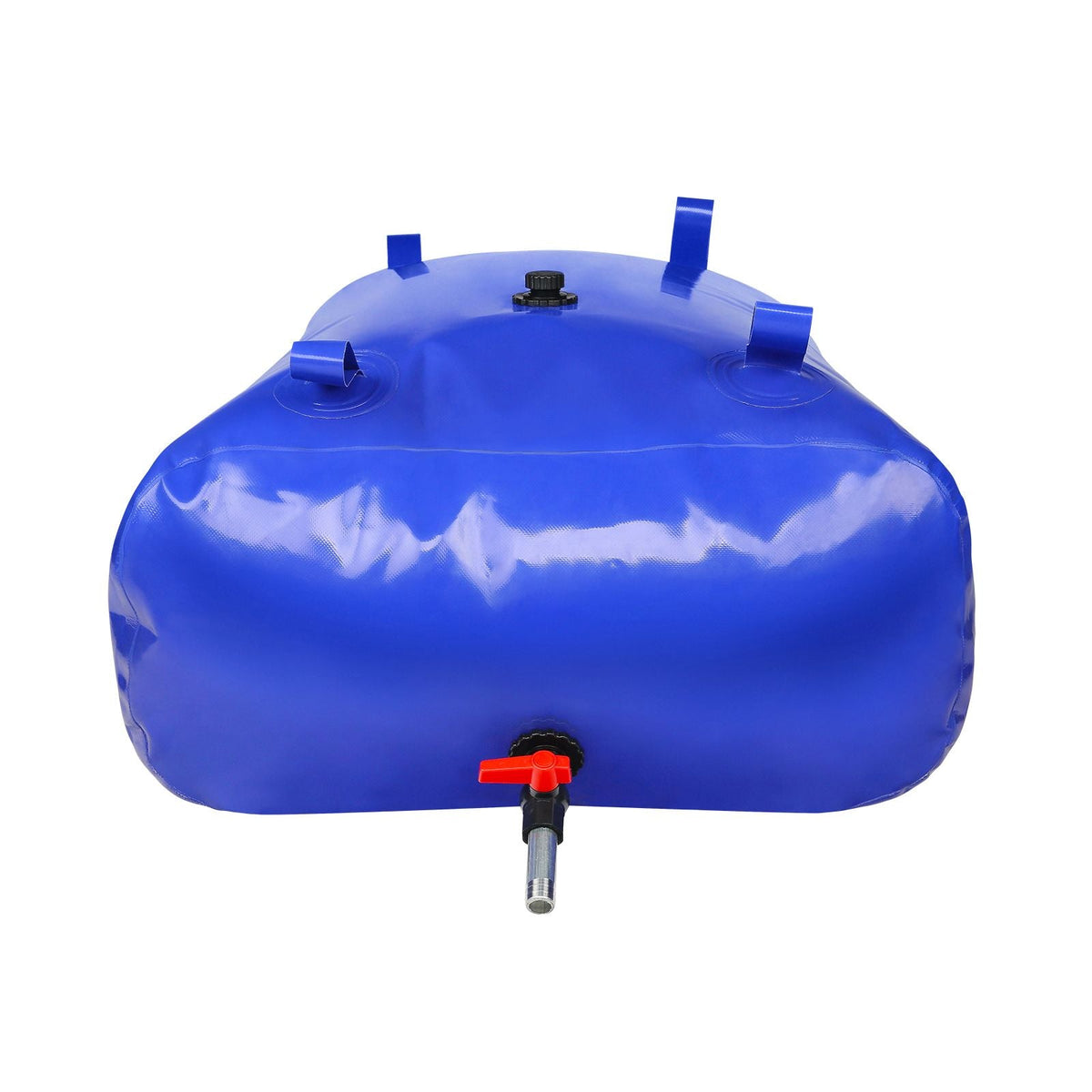 330L/87 Gallon Water Storage Bladder, RV Water Tank, 1000D Blue PVC Collapsible Water Storage Containers, Large Capacity Soft Water Bag, Portable Water Bladder, Fire Prevention, Camping