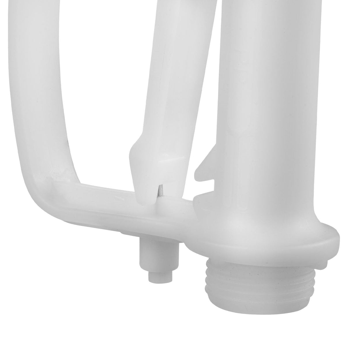 3/4-Inch Barb Diesel Exhaust Fluid Nozzle, Max Flow Rate 14.5 GPM, Plastic Dispenser Nozzle with 3/4-Inch (OD=19 mm) Spout, Lightweight & Portable, Used for Urea, Industrial Fluids, White