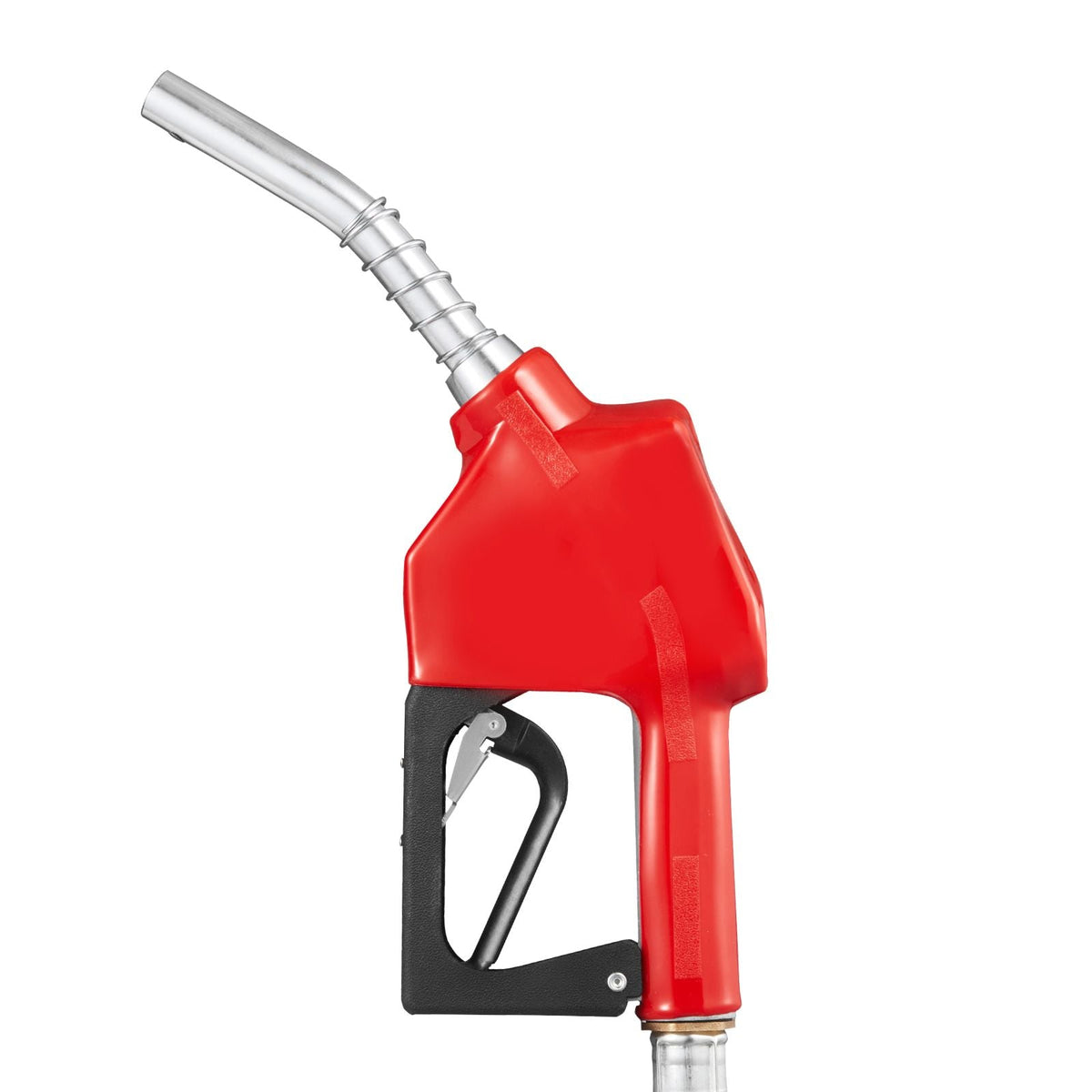 3/4-Inch NPT Automatic Fuel Nozzle, Max Flow Rate 11.8 GPM, Auto Shut Off Diesel Gas Pump Nozzle with 3-Speed Trigger Lock & 13/16-Inch (OD=20 mm) Spout for Gasoline, Diesel, Kerosene, Red