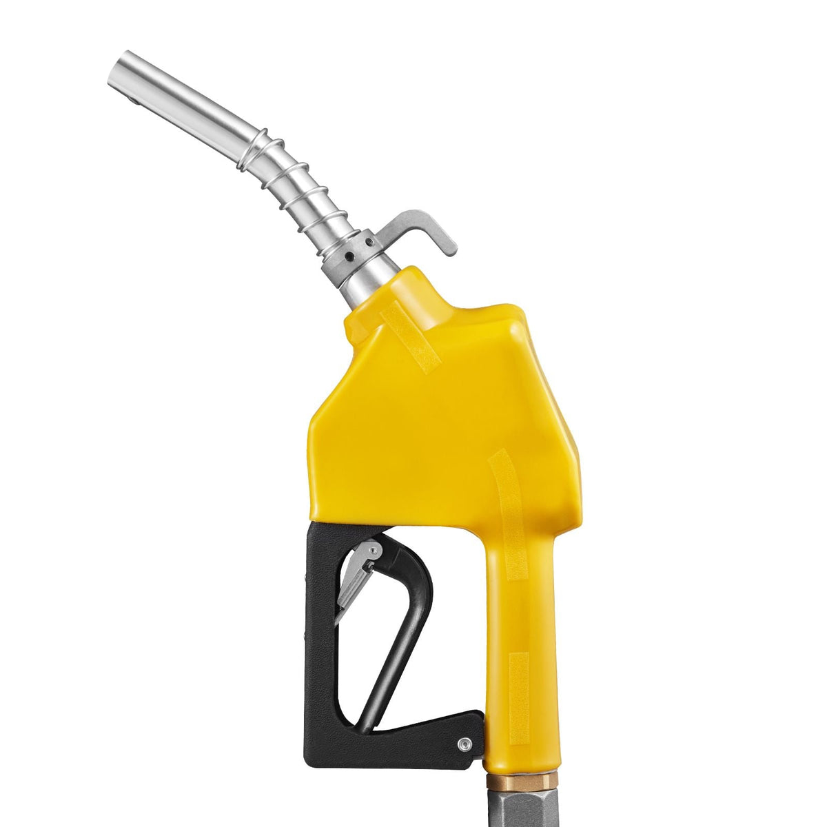 3/4-Inch NPT Automatic Fuel Nozzle with Swivel, Max Flow Rate 11.8 GPM, Auto Shut Off Diesel Gas Pump Nozzle with 3-Speed Trigger Lock & 0.78 in (OD=20 mm) Spout for Gasoline, Diesel, Kerosene