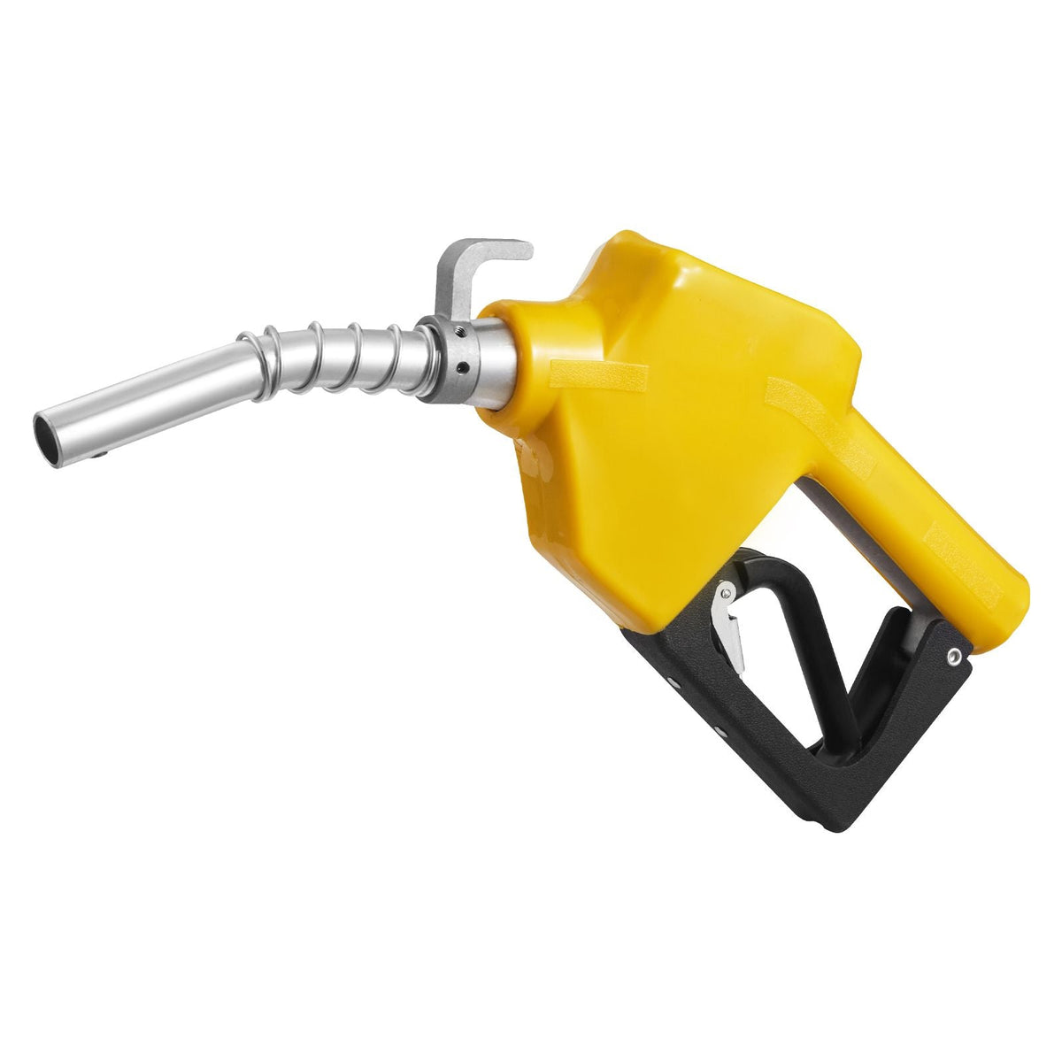 3/4-Inch NPT Automatic Fuel Nozzle with Swivel, Max Flow Rate 11.8 GPM, Auto Shut Off Diesel Gas Pump Nozzle with 3-Speed Trigger Lock & 0.78 in (OD=20 mm) Spout for Gasoline, Diesel, Kerosene