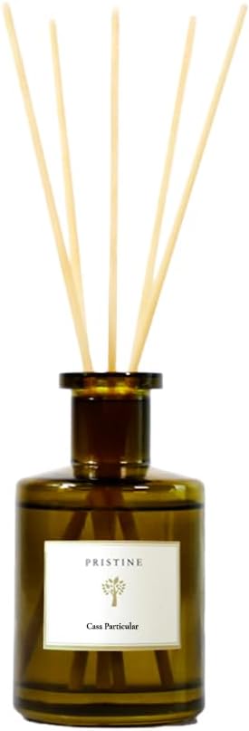 PRISTINE Casa Particular/Inspired by Wyndham Reed Diffuser for Home | Rich Blend of Tobacco Leaves, Sweetness of Guava Reed Diffuser Set, Oil & Reed Diffuser Sticks | Home & Office Decor