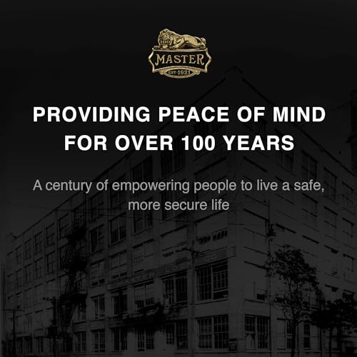 Master Lock 40D Stainless Steel Discus Padlock with Key