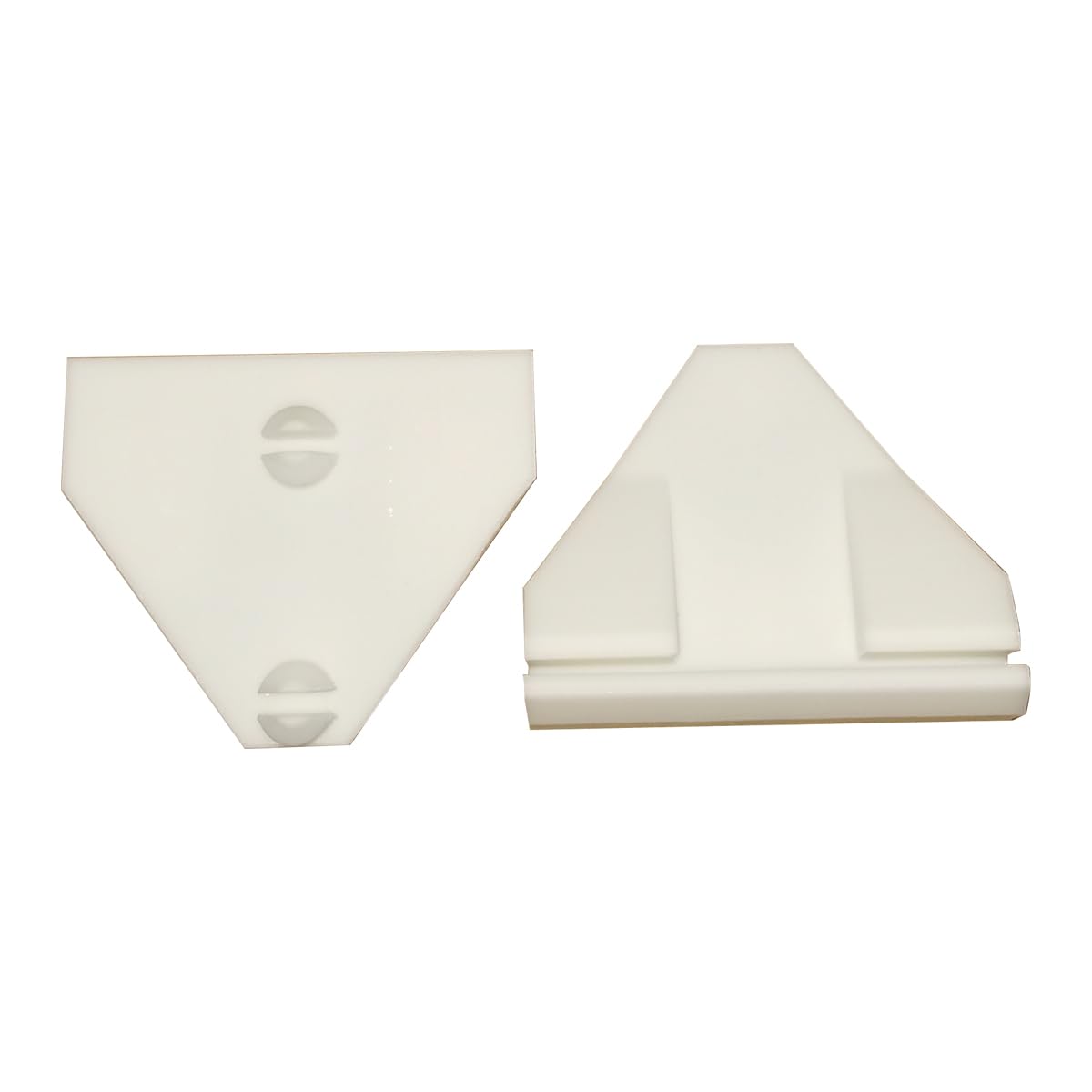 Pair Drawer Slide Rear Mounting Bracket Replacement Kit Compatible with Hettich Cabinet Drawer
