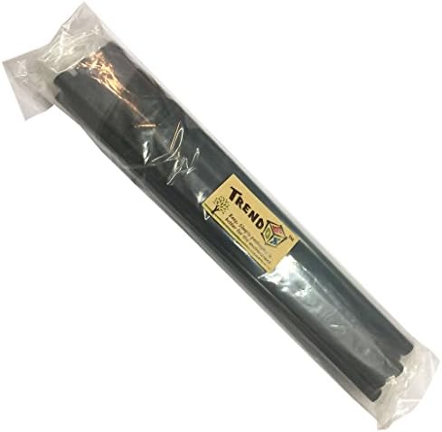TrendBox Pack of 20 Black 7mmx200mm - Hot Melt Glue Sticks Strips Melting Adhesive for Handmade Craft DIY Home Office Project Craftwork Fix & Repairs