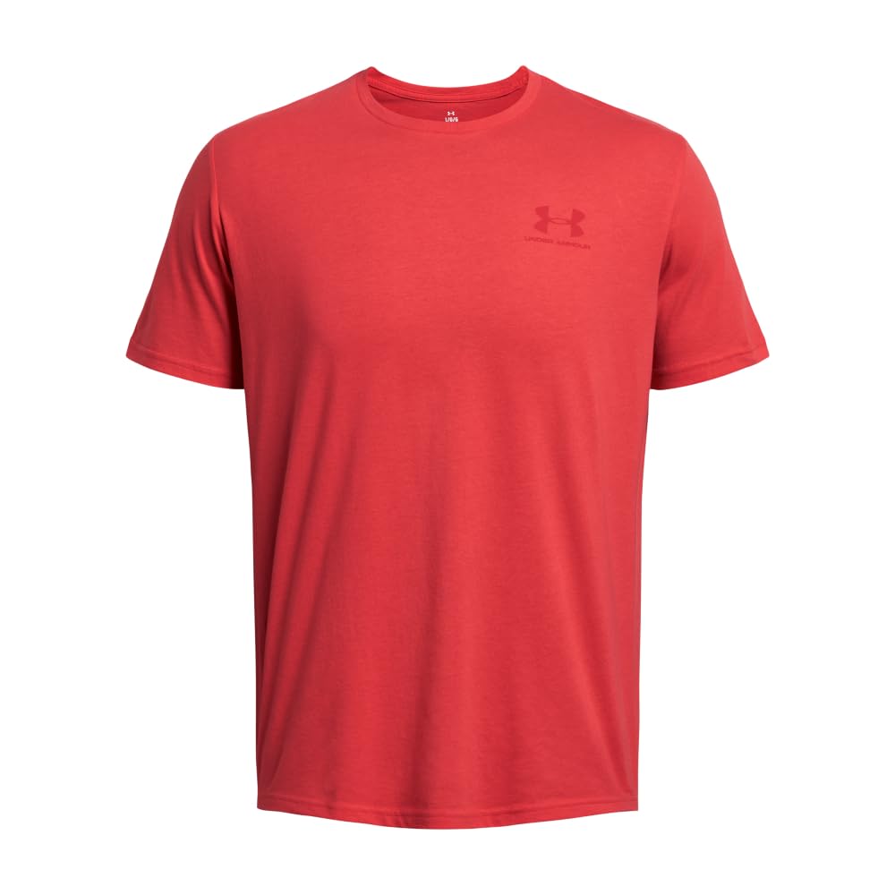 Under Armour Men's Sportstyle Left Chest Short-Sleeve T-Shirt , (814) Red Solstice / / Red , X-Large