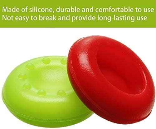 24-Pack Anti-Slip Silicone Thumb Grips Caps | High-Sensitivity Joystick Silicone Accessories Replacement Parts for PS4, PS5, Xbox 360, Xbox One, Xbox Series X/S Controller