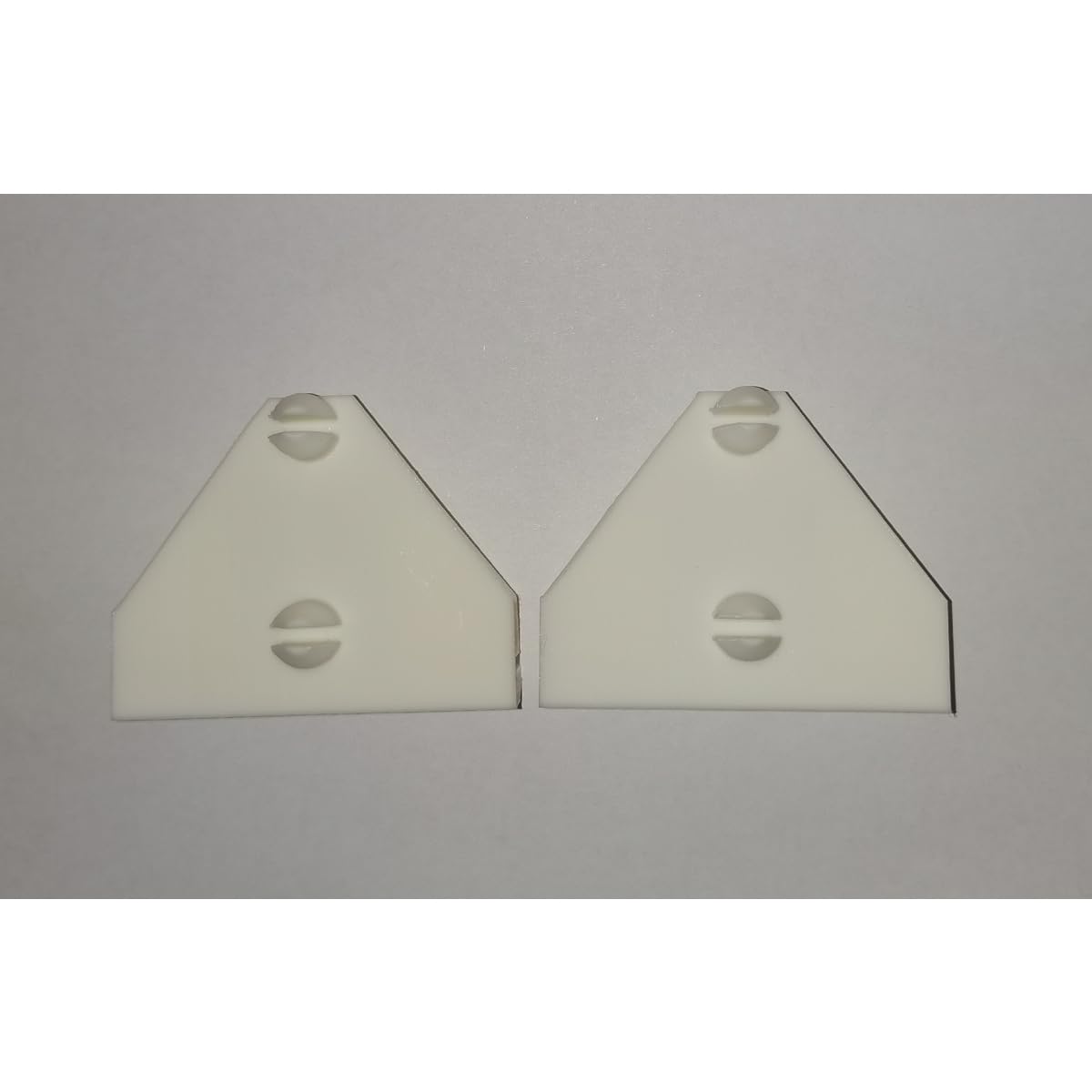 Pair Drawer Slide Rear Mounting Bracket Replacement Kit Compatible with Hettich Cabinet Drawer