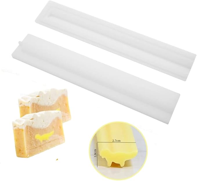 Dinosaur Tube Column Silicone Soap Mold Embed Soap Making Supplies
