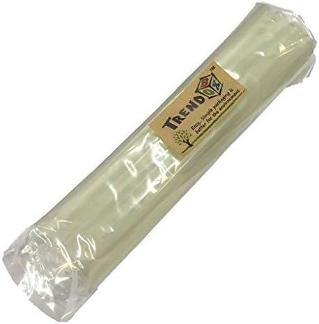 TRENDBOX Pack of 10 Clear 7mmx270mm - Hot Melt Glue Sticks Strips Melting Adhesive for Handmade Craft DIY Home Office Project Craftwork Fix & Repairs