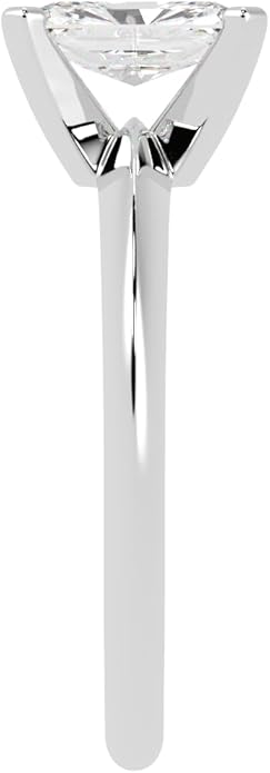 1 to 5 Carat LAB GROWN Solitaire IGI CERTIFIED Diamond Engagement Ring (E-F Color VS2-SI1 Clarity)