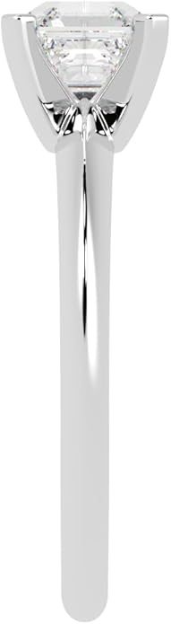 1 to 5 Carat LAB GROWN Solitaire IGI CERTIFIED Diamond Engagement Ring (E-F Color VS2-SI1 Clarity)