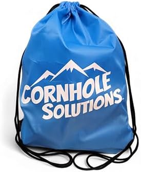 Cornhole Solutions - Professional Cornhole Bags Set of 8 – Regulation 6"x6" – USA Flag Designs – Resin Filled + Tote Bag