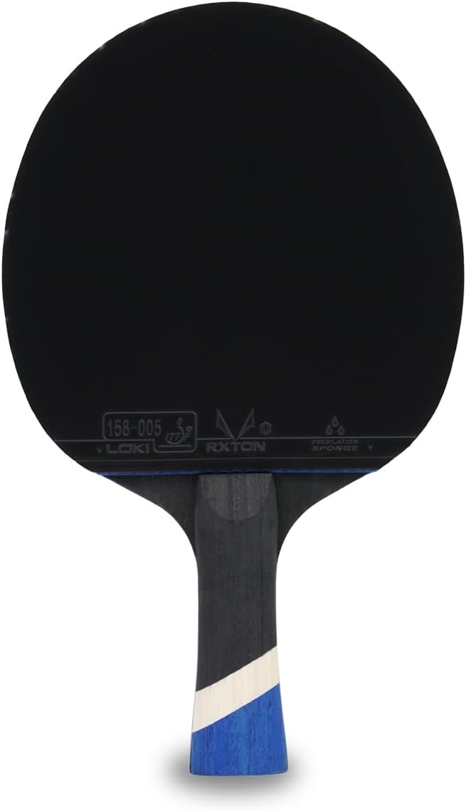 Professional Ping Pong Paddles-Lightweight Carbon Fiber Table Tennis Rackets with 7-Ply Blade, 2.0mm Premium Sponge, ITTF Approved Rubber - for Tournament-Level Performance Table Tennis Paddles