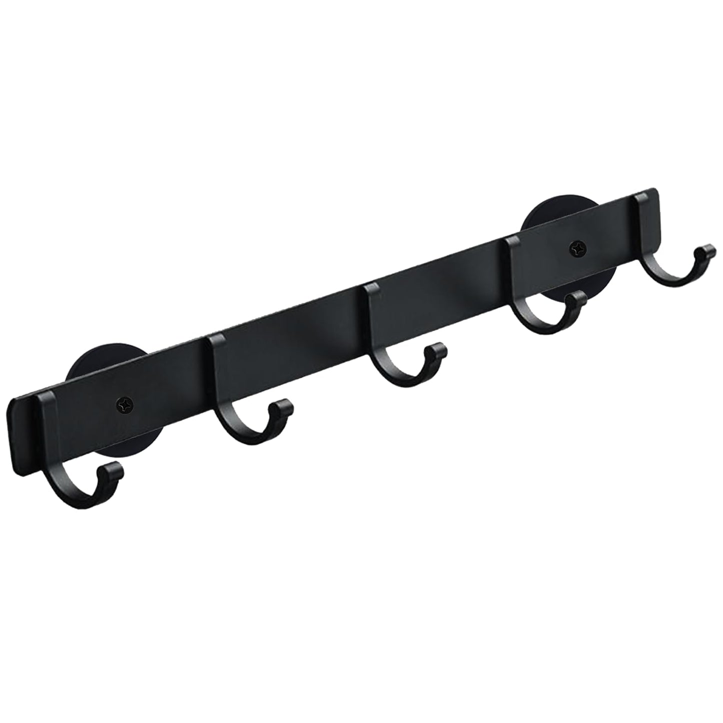 GYGhaoho Magnetic Utensil Holder Hooks, Wall Mount Utensil Hanging Storage, Magnetic Hook Rack for Refrigerator, Black Metal No Punching Hook, Kitchen Magnetic Rack Towel Bar Utensil Rack