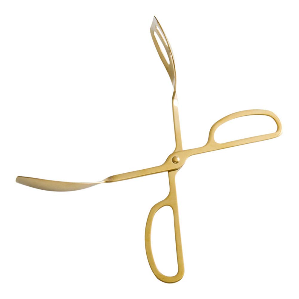 Food Tongs, Stainless Steel Kitchen Tongs Salad Tongs for Cooking, Barbecue, Pastry, Sandwich, Ice, Serving Scissors Tongs
