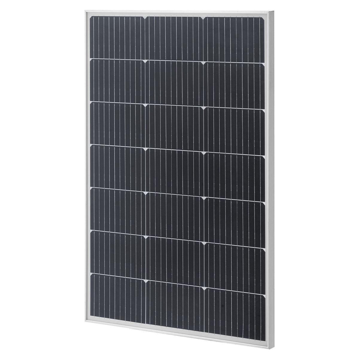 4PCS 100W Monocrystalline Solar Panels, 23% High-Efficiency Mono PV Module with Stable MC4 Output & Aluminum Frame, IP65 Waterproof Solar Panel for Car Boat RV Flat Rooftop Off-Grid Applications