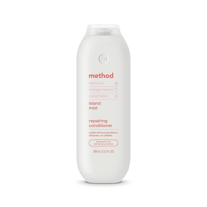 Method Repairing Conditioner, Island Mist, Hibiscus + Mango Nectar + Passion Fruit notes, 13.5oz