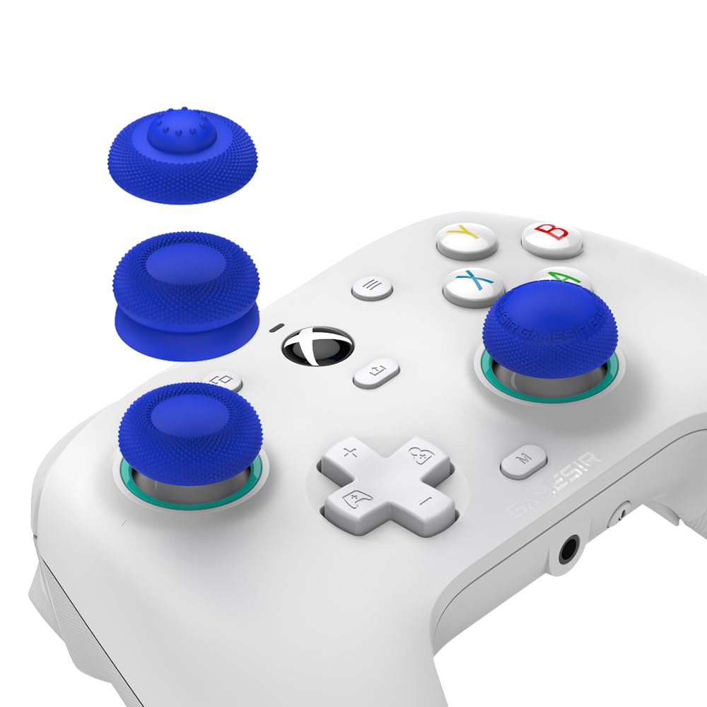 GameSir Thumb Grip Pack for GameSir Controllers(Except X2/X3), Xbox One/Xbox Series Controllers, PS4/PS5 Controllers, Switch Pro Controllers (Blue)