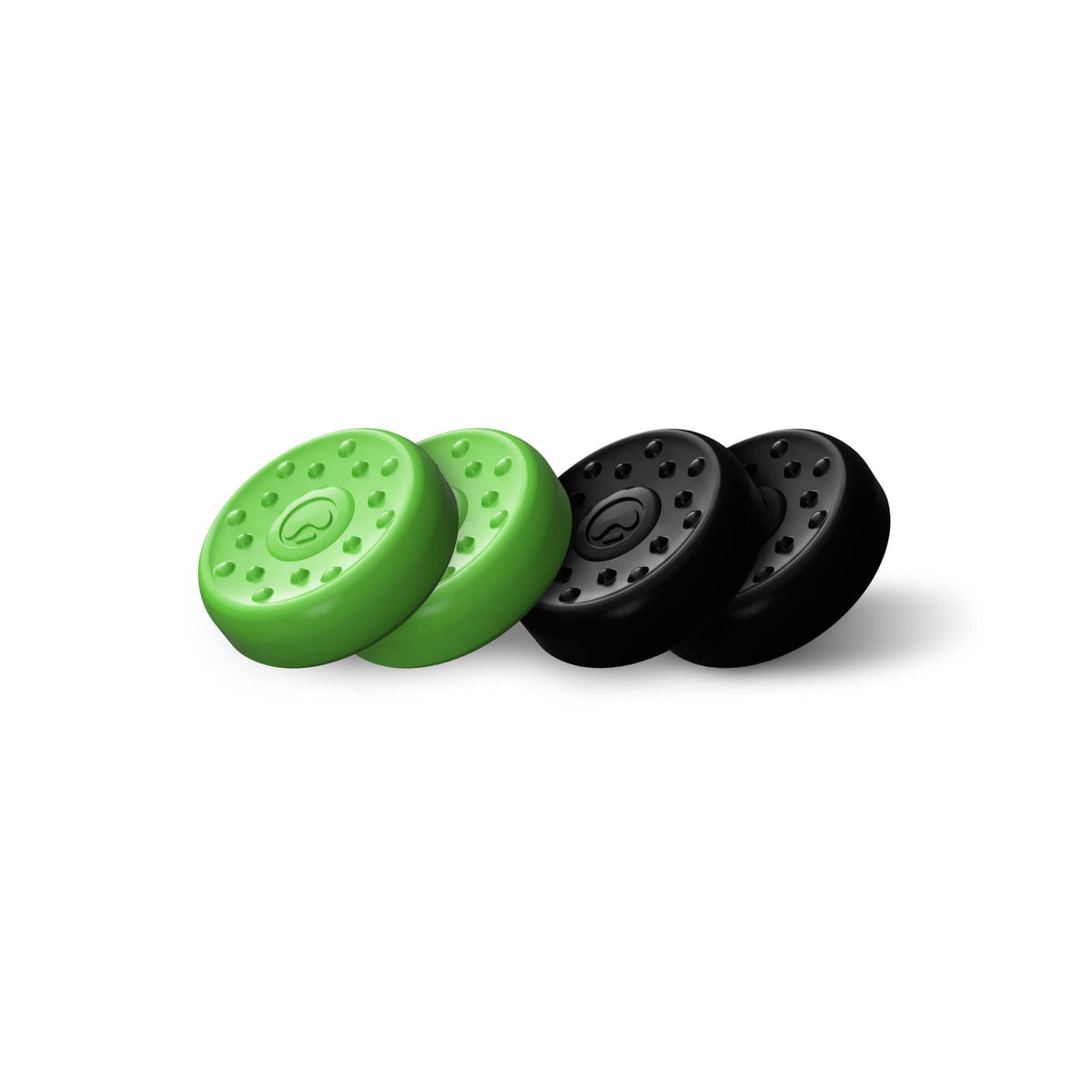 KontrolFreek No-Slip Thumb Grips for Xbox Series X (XBX) and Xbox One (XB1) Controller | 4-Pack | Green and Black