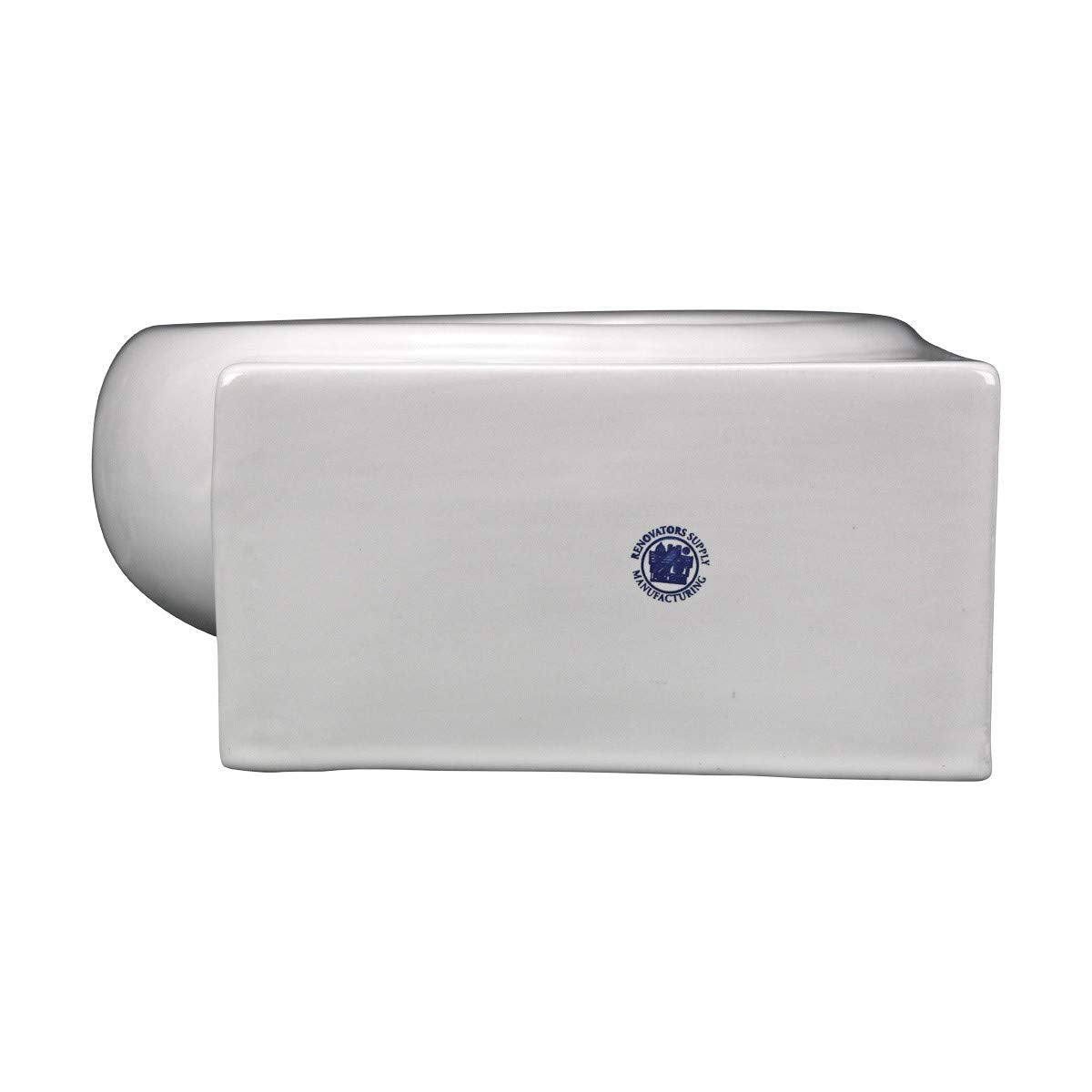 RENOVATORS Supply Manufacturing Carlin 16 in. Corner Wall Mounted Bathroom Sink in White with Overflow 17941