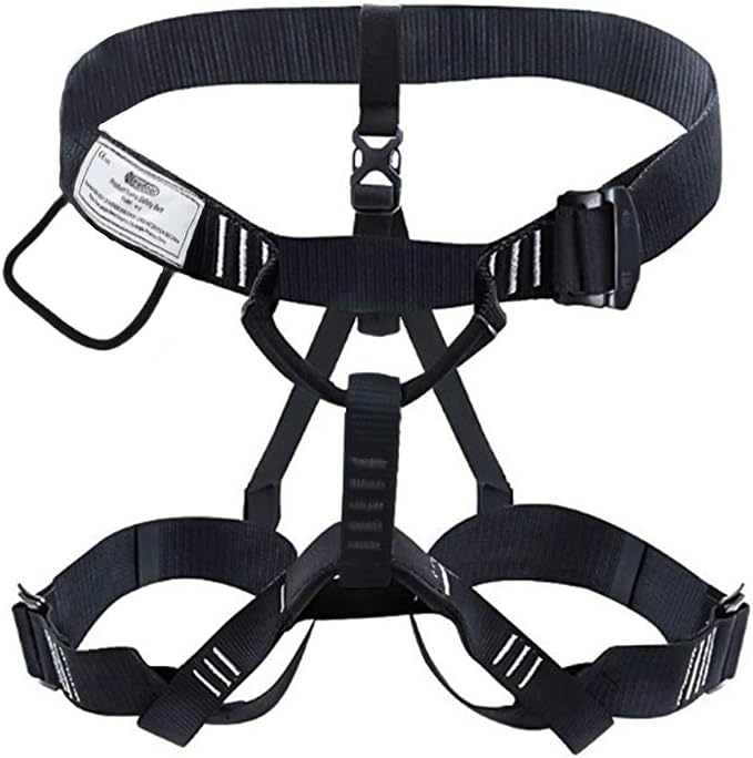 NewDoar Climbing Harness, Mountaineering Rock Climbing Harness, Half Body Harness for Rappelling Fire Rescuing Tree Climbing