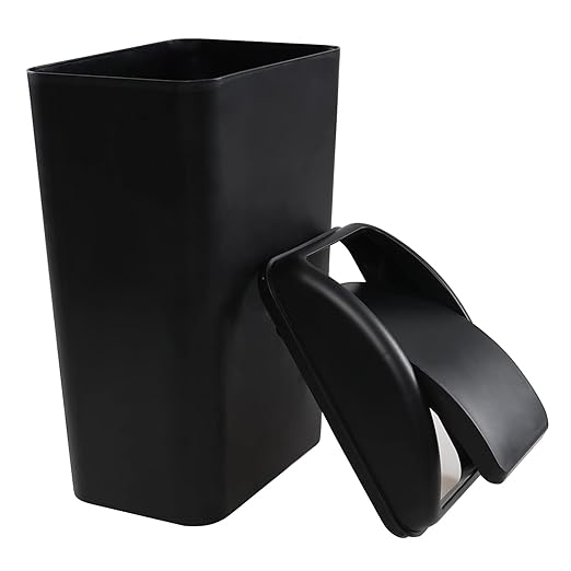 3.5 Gallon Plastic Swing Top Trash Can