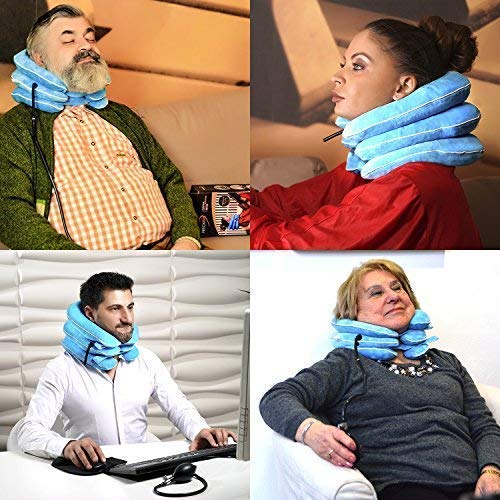 NeckFix Cervical Neck Traction Device – 12-17 Inch