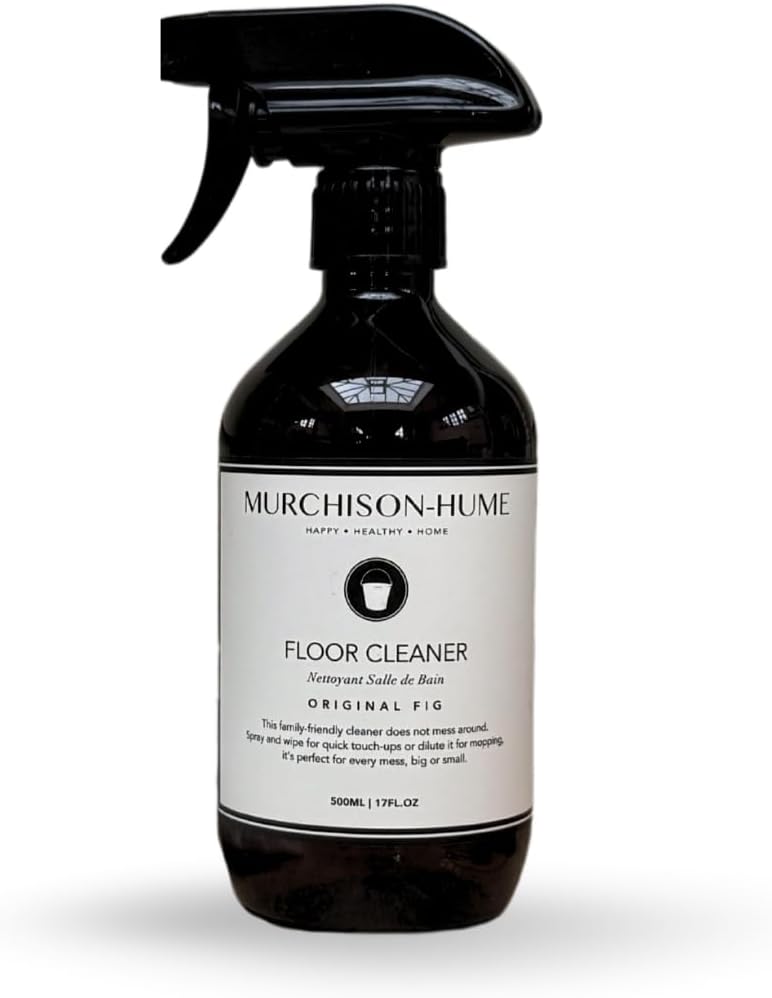 Murchison-Hume Natural Floor Cleaner Spray â Pet-Friendly, Non-Toxic, Plant-Based Formula for Hardwood, Tile & Laminate â Streak-Free Shine, Fresh Scent â 17oz Bottle-Original Fig