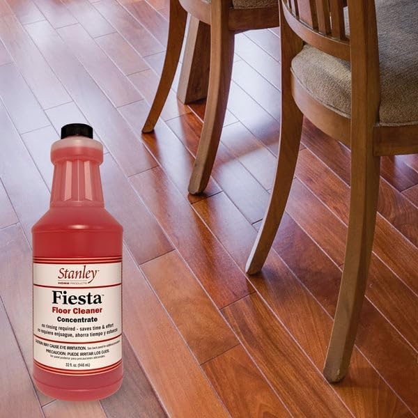 STANLEY Home Products Fiesta Floor Cleaner Liquid Concentrate - Eco Multisurface & Industrial Cleaning For Hardwood, Stone, Tile & Ceramic Floors