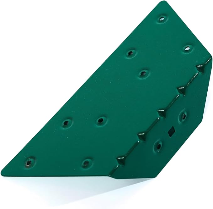 2 Pcs A-Frame Bracket for Swing Set, EZ Frame Wooden Swing Beam Support, Swing Set Hardware Accessories for Outdoor Playground, Green