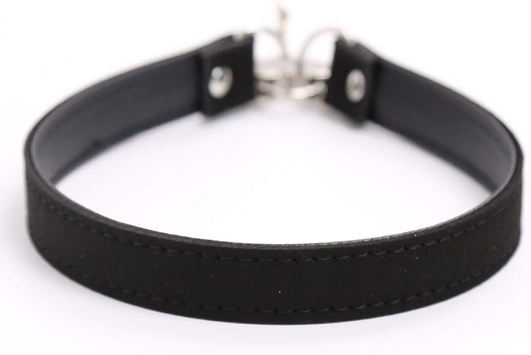 Succuba Padlock Collar Necklace Lolita Collar Cat Kitty Velvet Necklace
