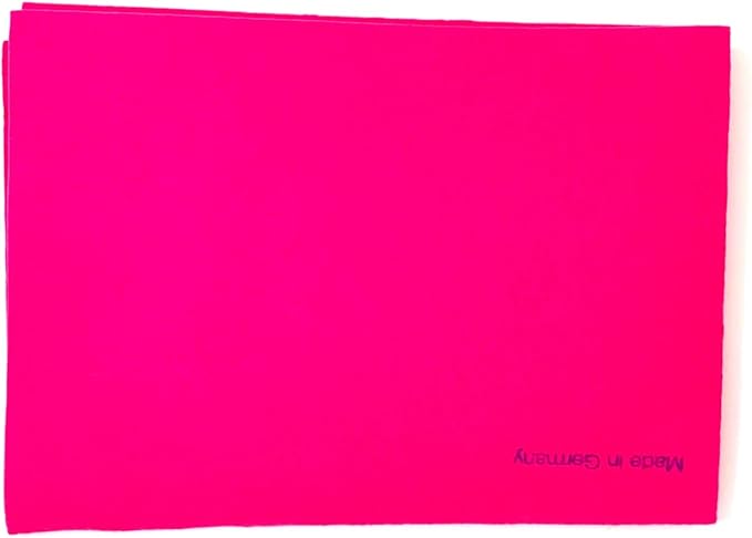 10 Pack Extra Large Original German Shammy Cloths Chamois Towels Super Absorbent for Pets, Parenting Tool Cleaning for Home and Commercial Use Wholesale Bulk (Pink)