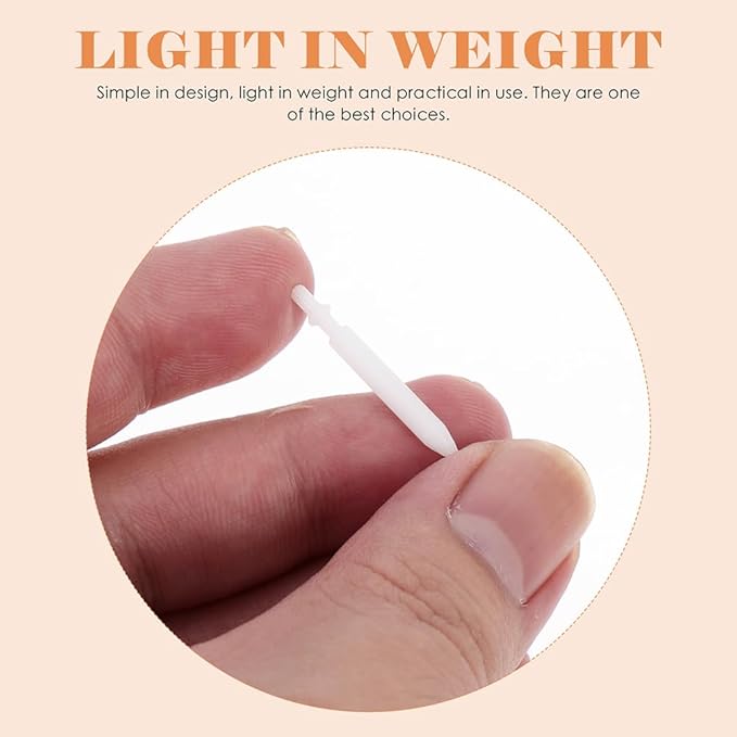 80pcs Paint Marker Replacement Nibs - 0.7mm Acrylic Paint Marker Nibs, White Nylon Easy to Change - Refill Painting Pen Tip for Students Artists