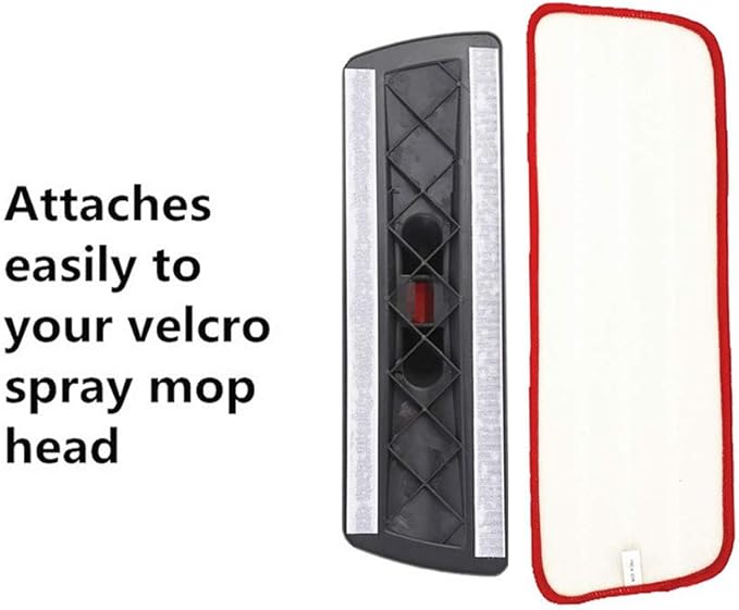 Microfiber Mop Replacement Heads for Wet/Dry Mops Floor Cleaning Pad Fit All Spray Mop (5 Pack)