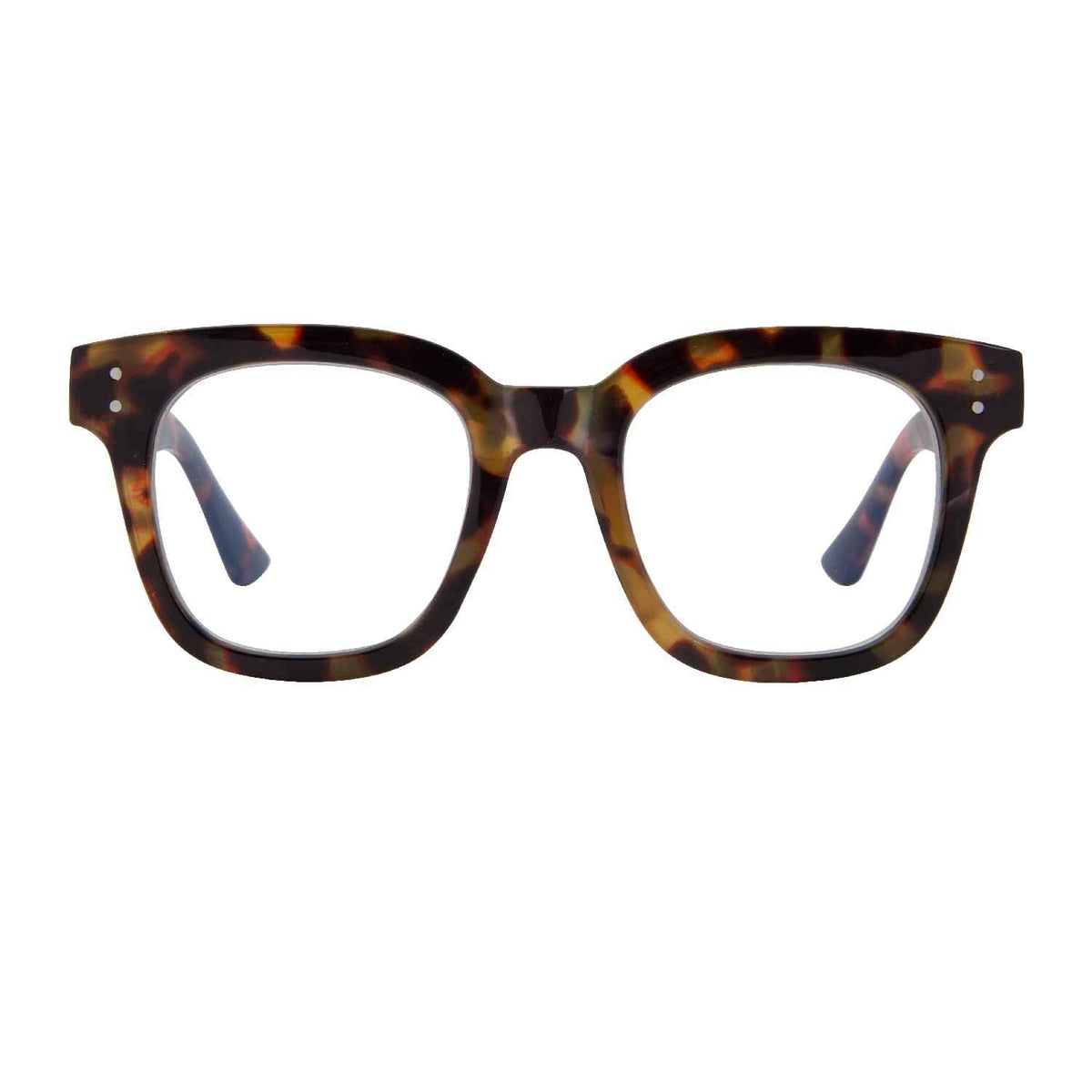 Madison Avenue Women Blue Light Glasses,Oversize Blue Light Blocker for Women, Anti Eyestrain & UV Protection Computer Eyeglasses Hanna (Tortoiseshell)