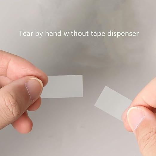 12 Rolls Clear Tape Refill - Tear by Hand, Transparent Tape Rolls for Dispenser, 3/4" x 1000 inch