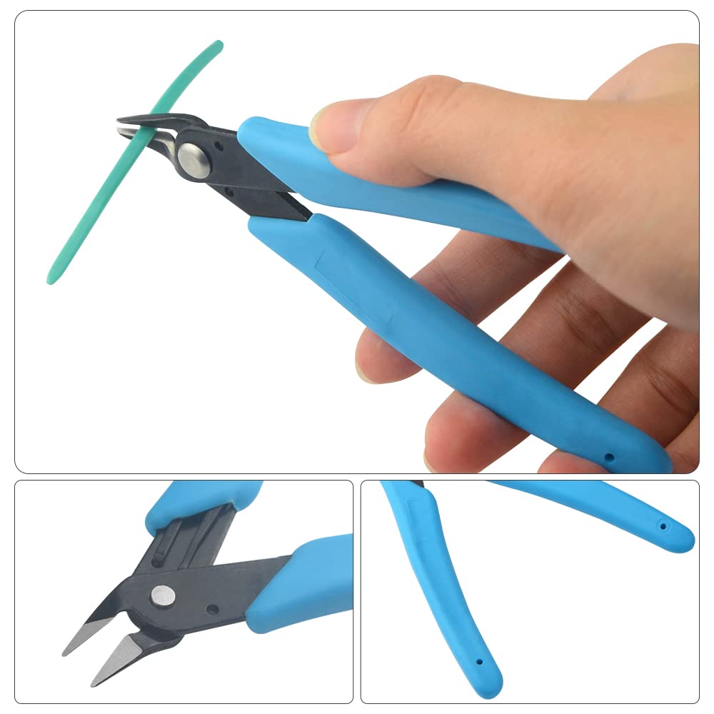 BXQINLENX Professional 8 PCS Model Tools Kit Modeler Basic Tools Craft Set Hobby Building Tools Kit for Gundam Car Model Building Repairing and Fixing(A)