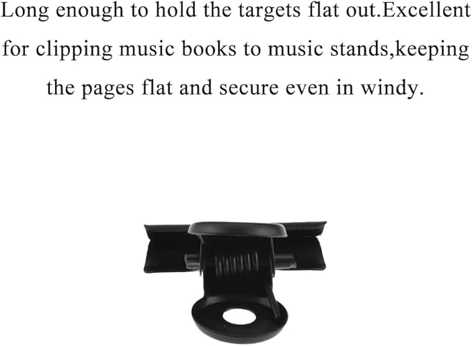 HAHIYO 0.87inch Black Bulldog Clips Metal File Hinge Binder Clips Clamps Save Space Strong Spring Jaws Rock Solid Grip Book Lay Flat Deburred Edge for Hang Photos Wall Grid Dog Food 30PCS
