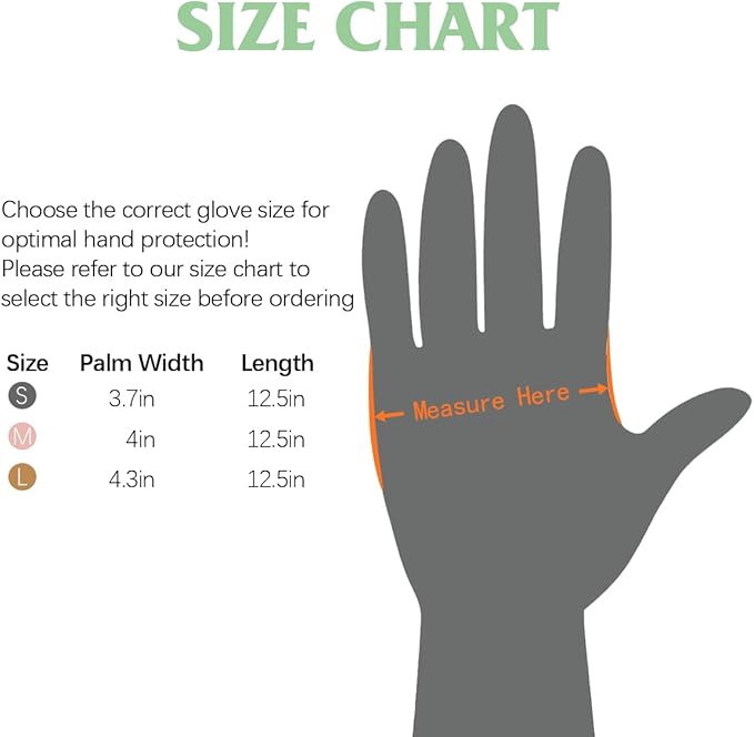 4 Pairs Rubber Cleaning Gloves, Dishwashing Kitchen Gloves for Washing Dishes Non-Slip Grip Design for Cleaning