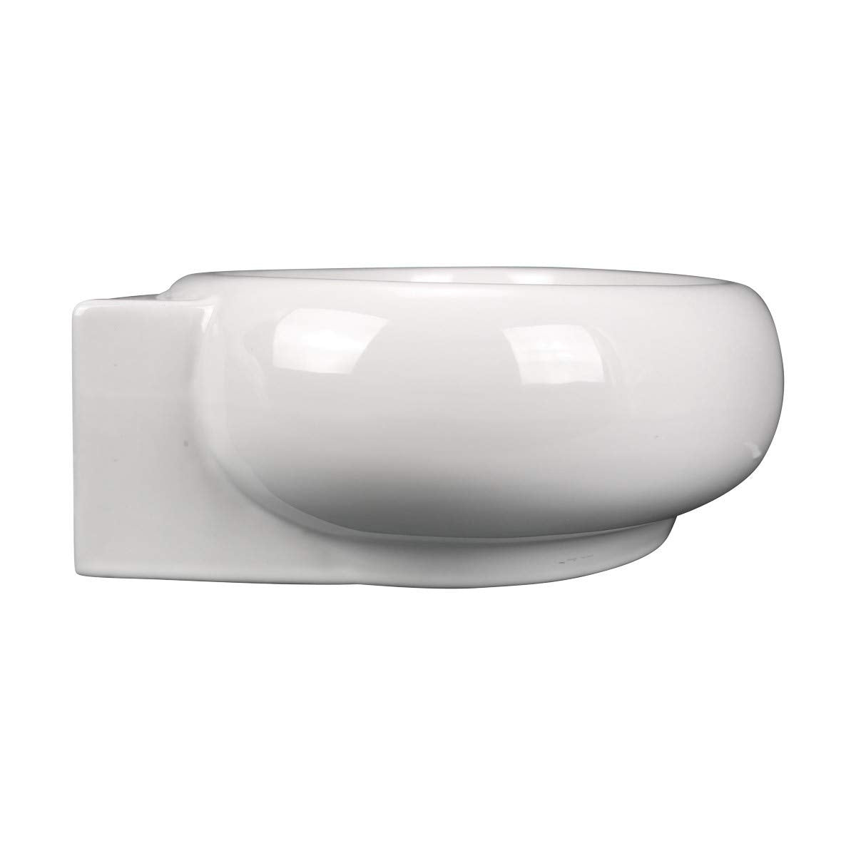 RENOVATORS Supply Manufacturing Carlin 16 in. Corner Wall Mounted Bathroom Sink in White with Overflow 17941