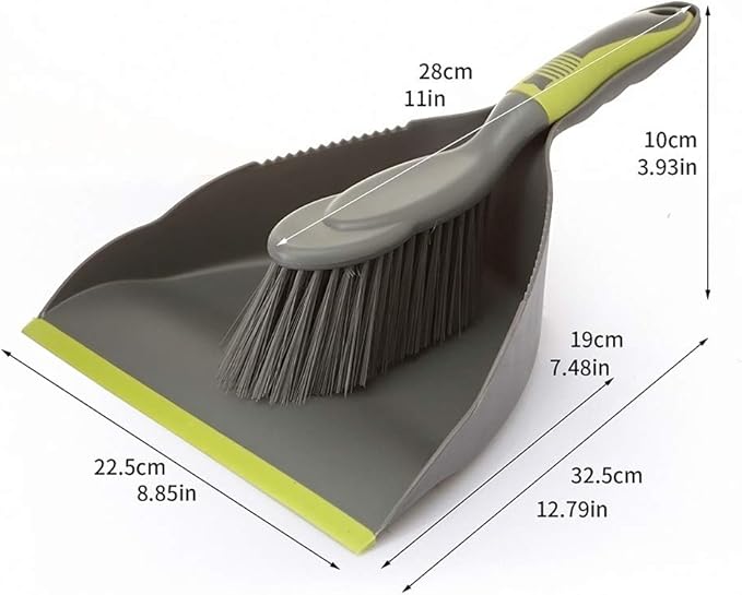 Dust pan Broom - Dust Pans with Brush,Hand Broom and Dustpan Set,Dustpan and Brush Set,Handheld Dustpan are Used to Clean Kitchens, Floors, Tables, Animal Cages.