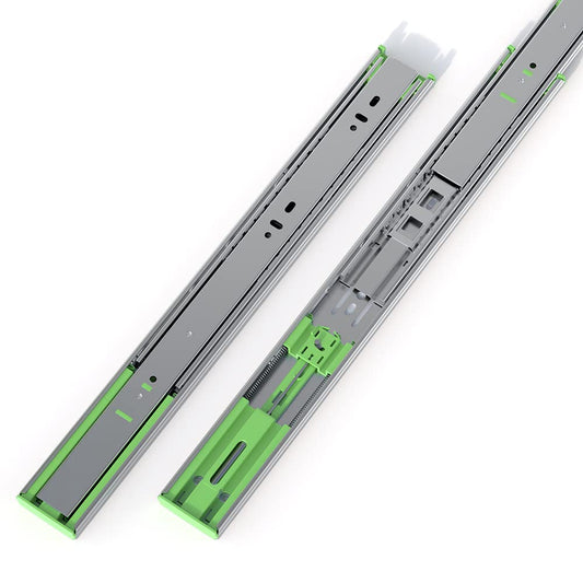 FivePears 6 Pairs 16 Inch Heavy Duty Soft Close Drawer Slides, 150 Lb Load Capacity Full Extension Ball Bearing Side Mount Drawer Runner, Rv Tool Box Kitchen Cabinet Drawer Self Closing Glide Rails