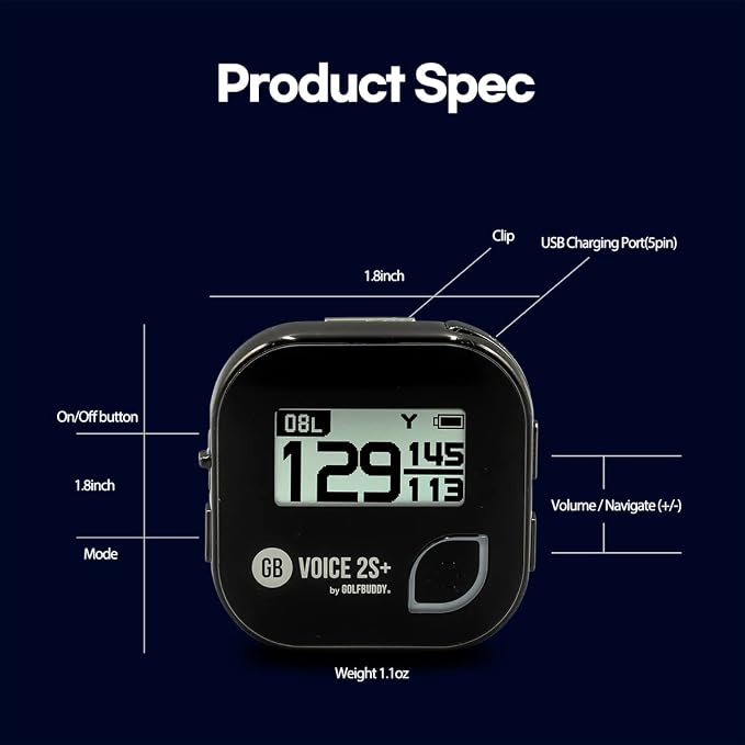 GolfBuddy Voice 2 Golf GPS/Rangefinder