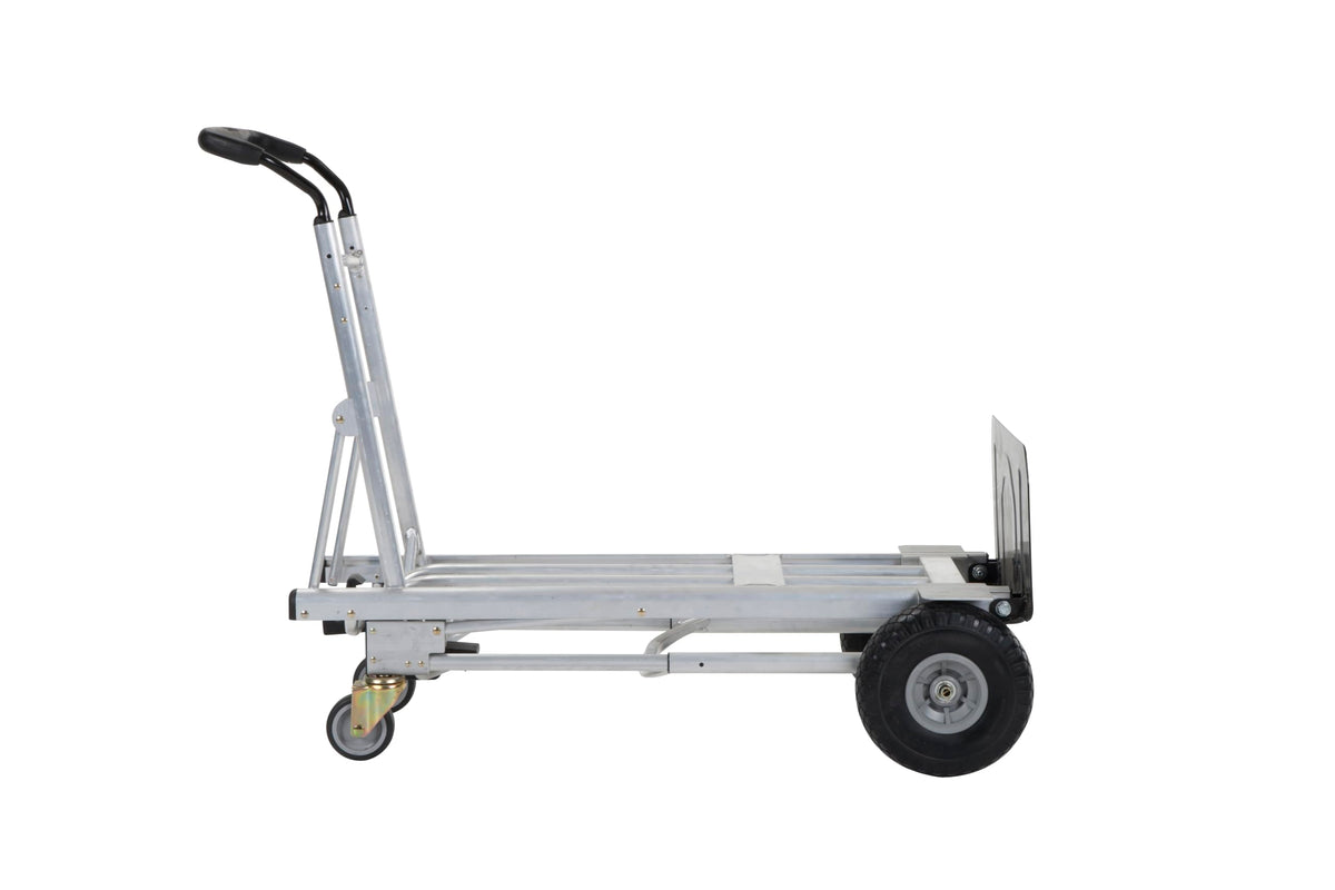 COSCO 4-in-1 Folding Series Hand Truck with Flat-Free Wheels