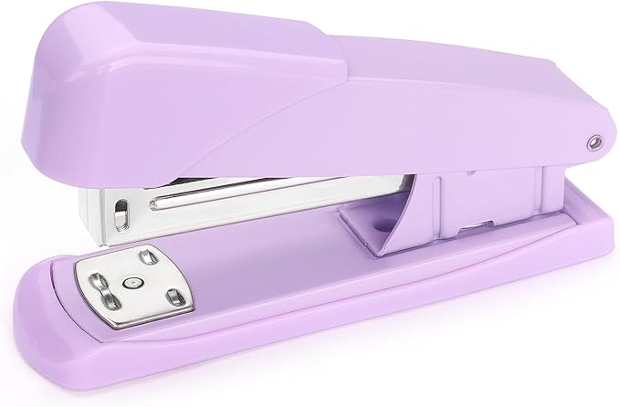 Tamaki Stapler, Office Stapler, Staplers for Desk(Purple)