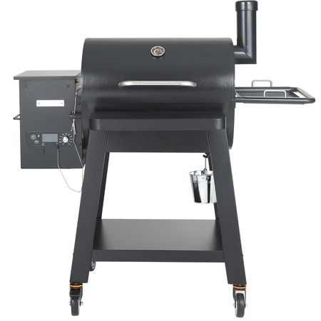 53 inch Portable Charcoal Grill, Propane Gas Grills with Cover and Cart, Heavy Duty Iron BBQ Grill, Mini Tabletop Smoker for Outdoor Cooking, Barbecue Camping, Picnic, Patio, and Backyard, Black