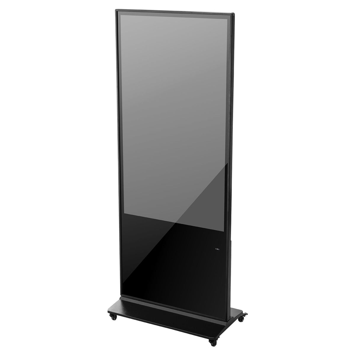 55 Inch Digital Signage Display, Touchscreen Digital Kiosk, Indoor Floor Standing Kiosk Display, 4K UHD LCD Screen, 2GB RAM & 32GB ROM, with WiFi HDMI/USB Input, Commercial Advertising Display