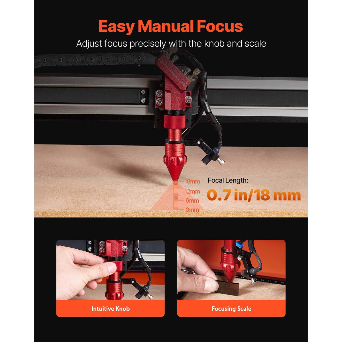 60W CO2 Laser Engraver, 24 x 16 in, CO2 Laser Engraver Cutter Machine with 4 Way Pass Air Assist, Engraving Cutting Machine, Compatible with LightBurn CorelDRAW RDWorks, for Wood Acrylic Glass